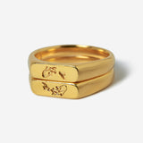 KOI STACKERS | GOLD