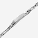 Polished bracelet with complementary Billie Jo rings in a lifestyle setting.