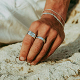 V-day Sets - Koi Stackers - Silver & Gold