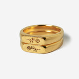 ROSA STACKERS | GOLD