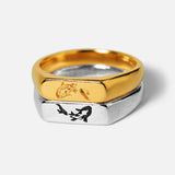 V-day Sets - Koi Stackers - Silver & Gold