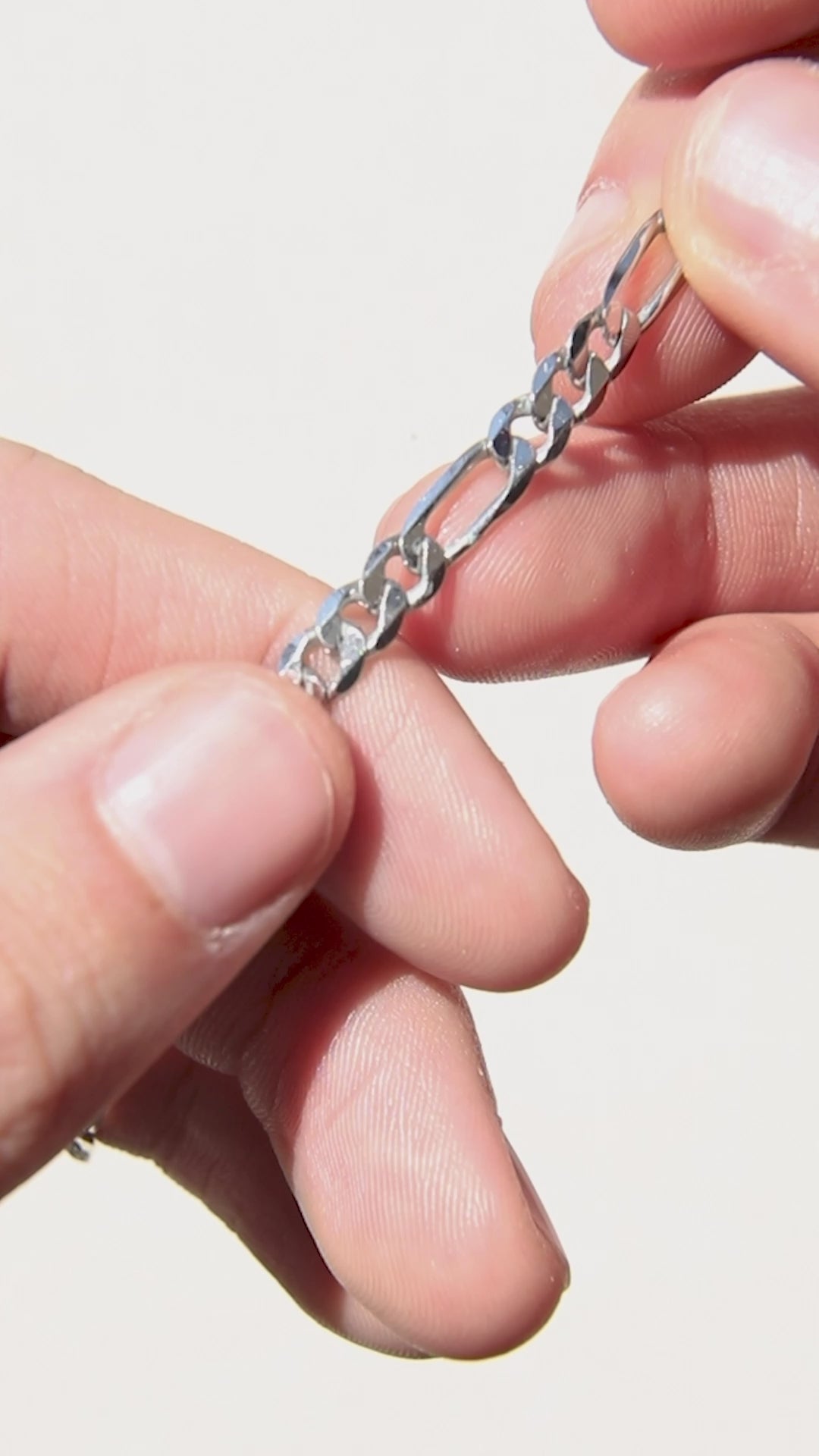 Figaro Chain Bracelet